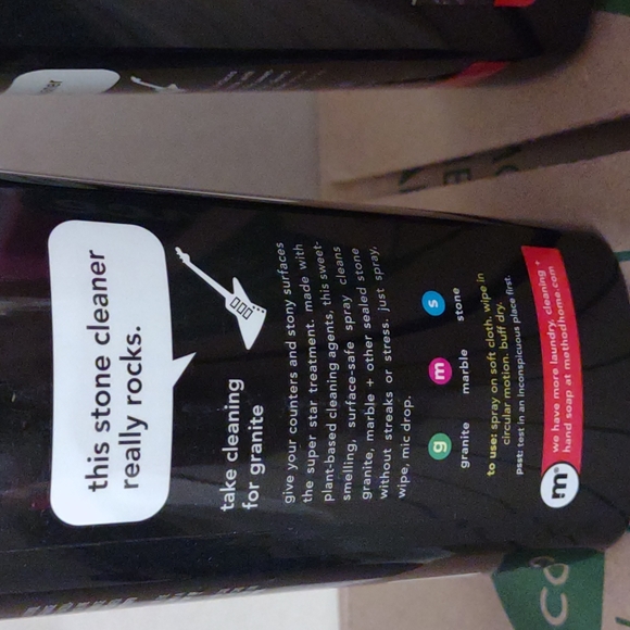 Method daily granite cleaner marble Stone apple orchard plant-based 2pk bundle - Picture 3 of 5